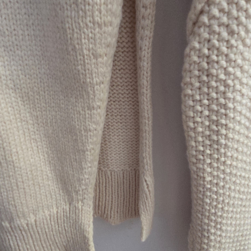Sam Edelman Beige Textured Knit Sweater - Picture 3 of 5